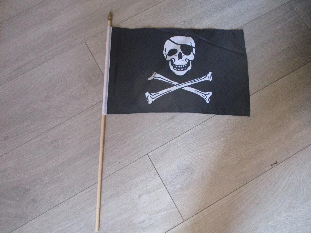 piraten vlag, Diversen, Ophalen of Verzenden, Zo goed als nieuw