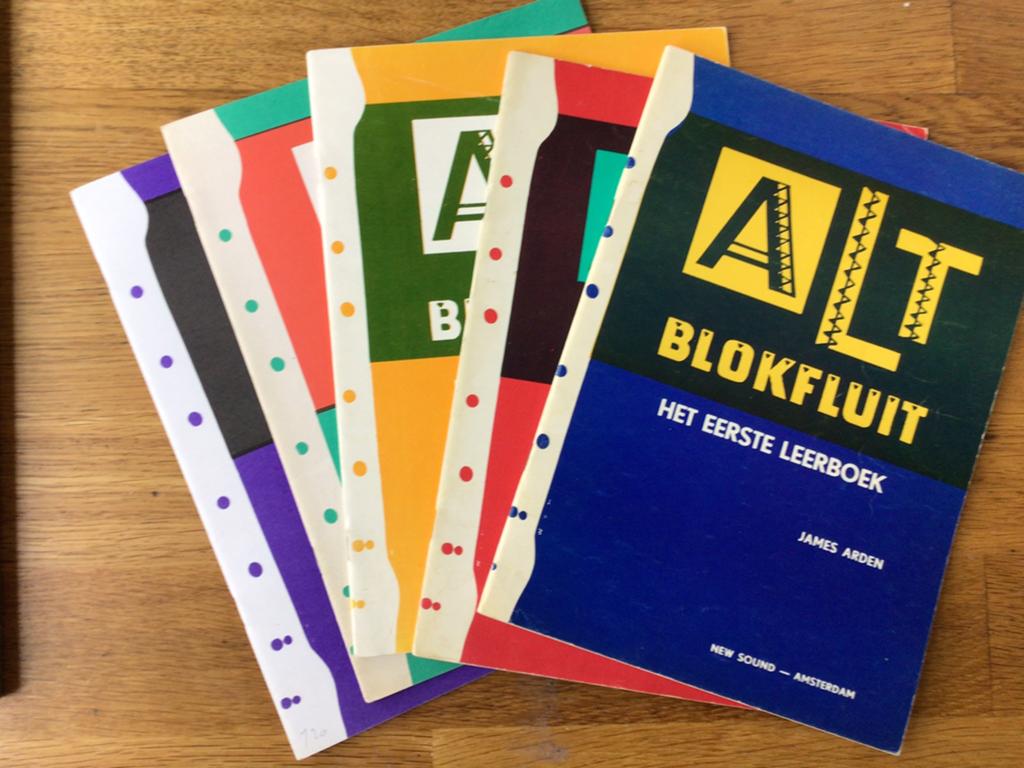 James Arden, Alt blokfluit, delen 1 t/m 5, Klassiek, Les of Cursus, Ophalen of Verzenden, Zo goed als nieuw