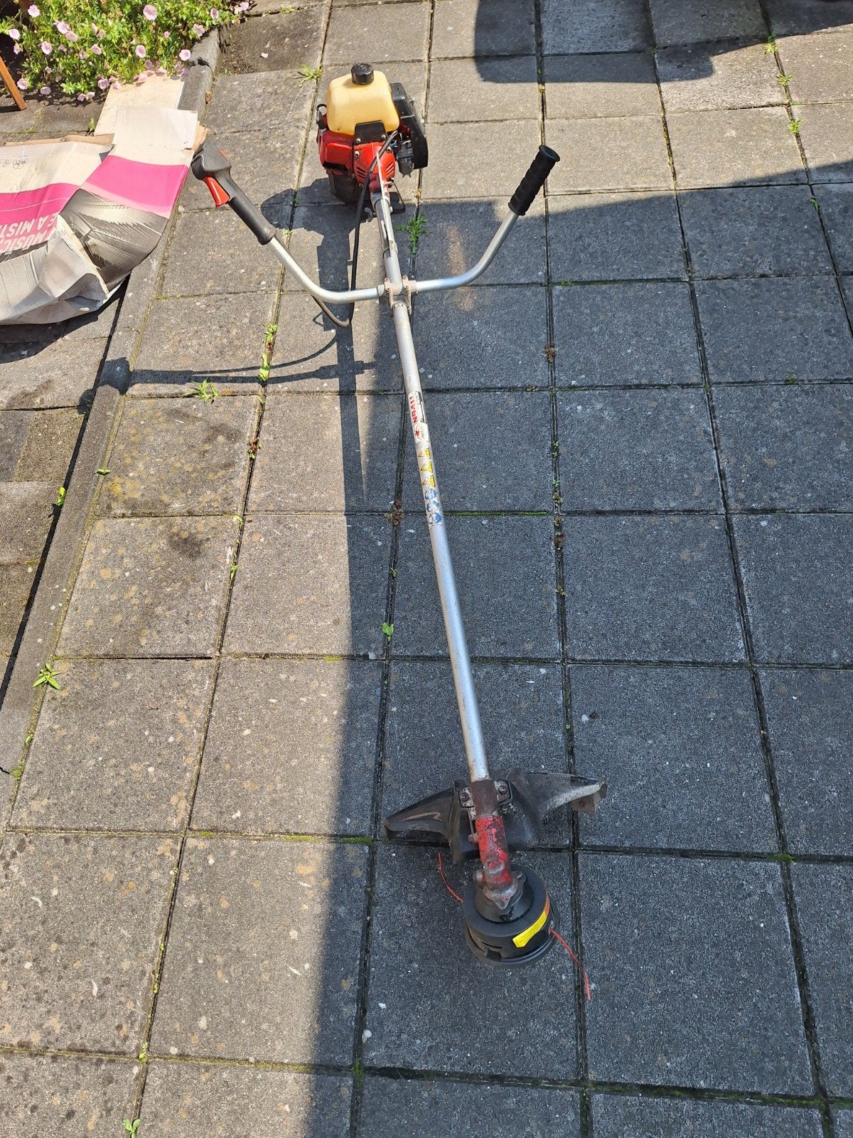 Bosmaaier te koop met zgan onderdelen., Tuin en Terras, Bosmaaiers, Ophalen, Gebruikt, Benzine, Robin