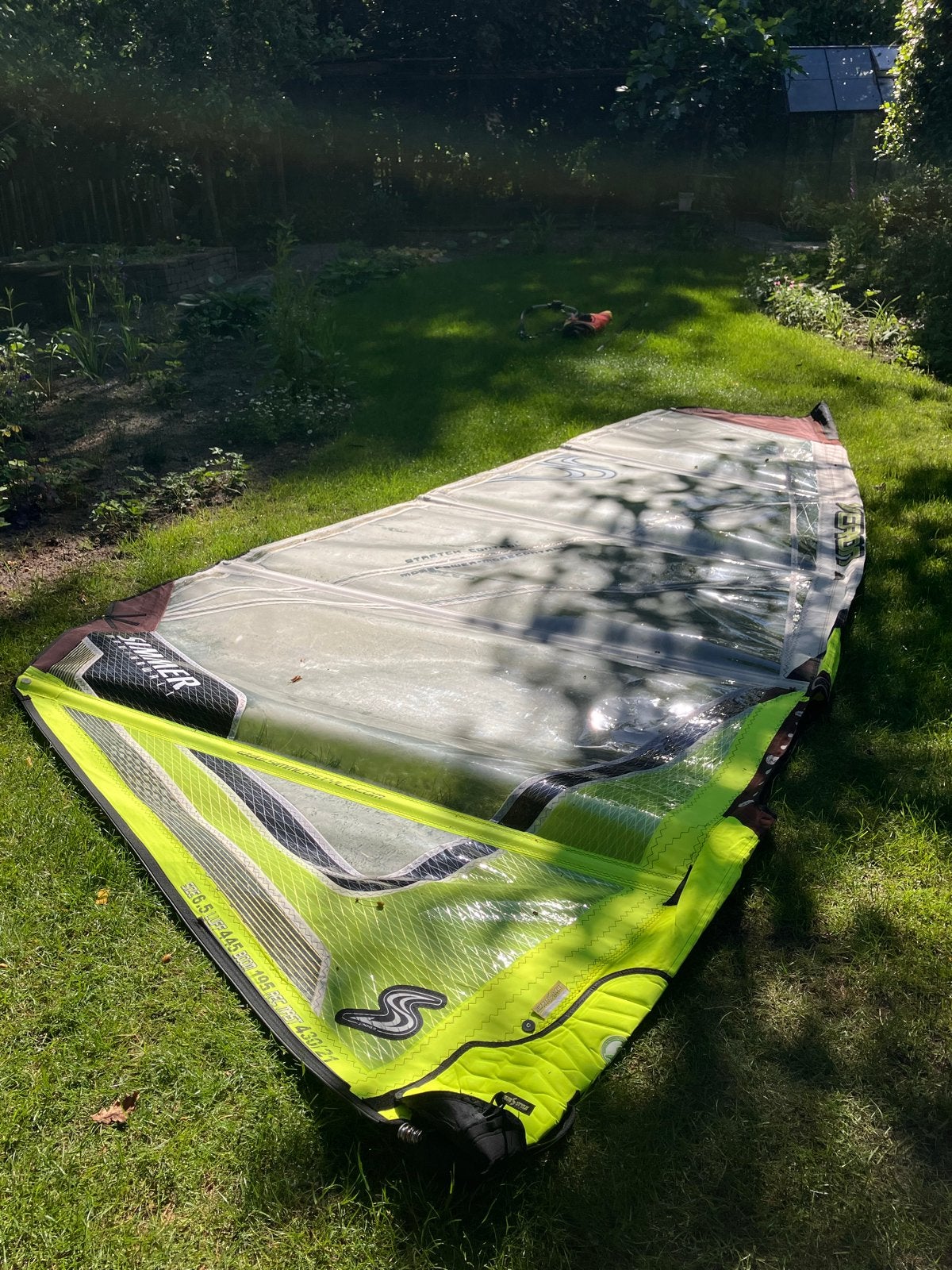 Simmer Style Veron 6.5 Windsurfzeil, Ophalen of Verzenden, Gebruikt, Zeil, 6.5 m² tot 8 m²