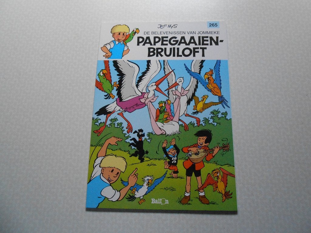 Jommeke 265 Papegaaienbruiloft 2013 1 ste druk., Boeken, Jef Nys, Eén stripboek, Nieuw, Ophalen of Verzenden