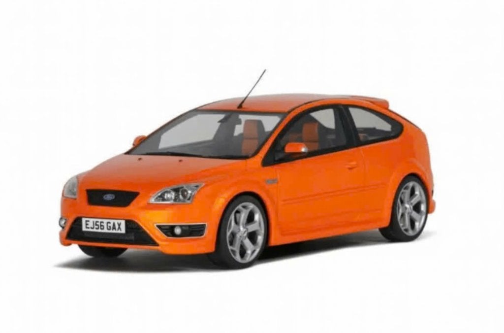 Ford Focus MK 2 ST 2.5 2006 oranje 1/18 OTTO MOBILE OT1078, Verzenden, Nieuw, Auto, OttOMobile