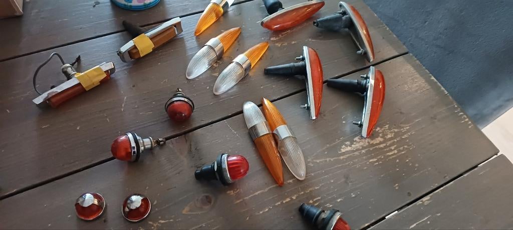 Oude auto lampjes, Auto-onderdelen, Verlichting, Ophalen of Verzenden