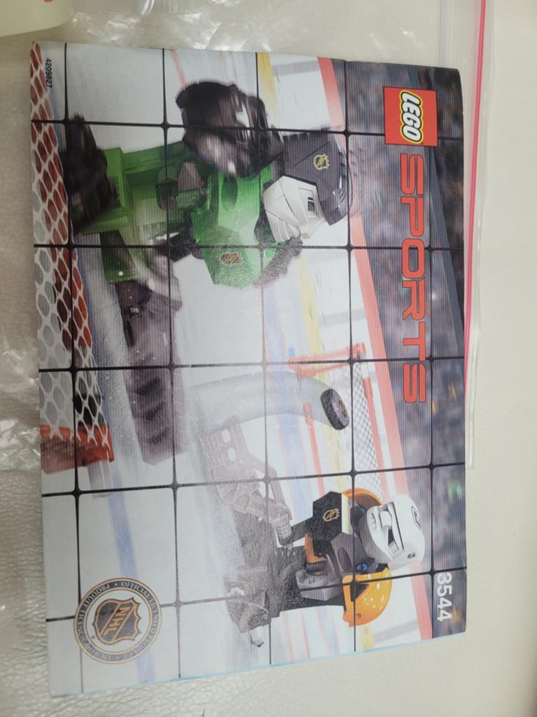 LEGO Sports IJshockey Set 3544 - Compleet, Compleet, Gebruikt, Overige thema's, Lego