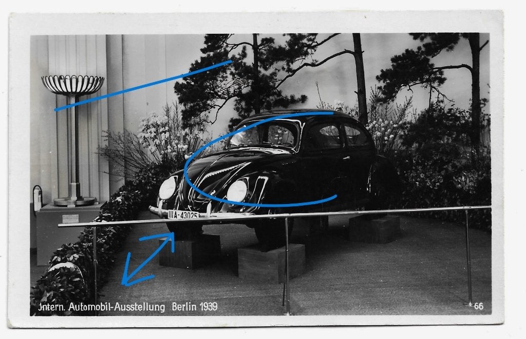 KDF wagen Volkswagen VW 1939 fotokaart, Verzamelen, Verzenden, 1920 tot 1940, Ongelopen, Voertuig
