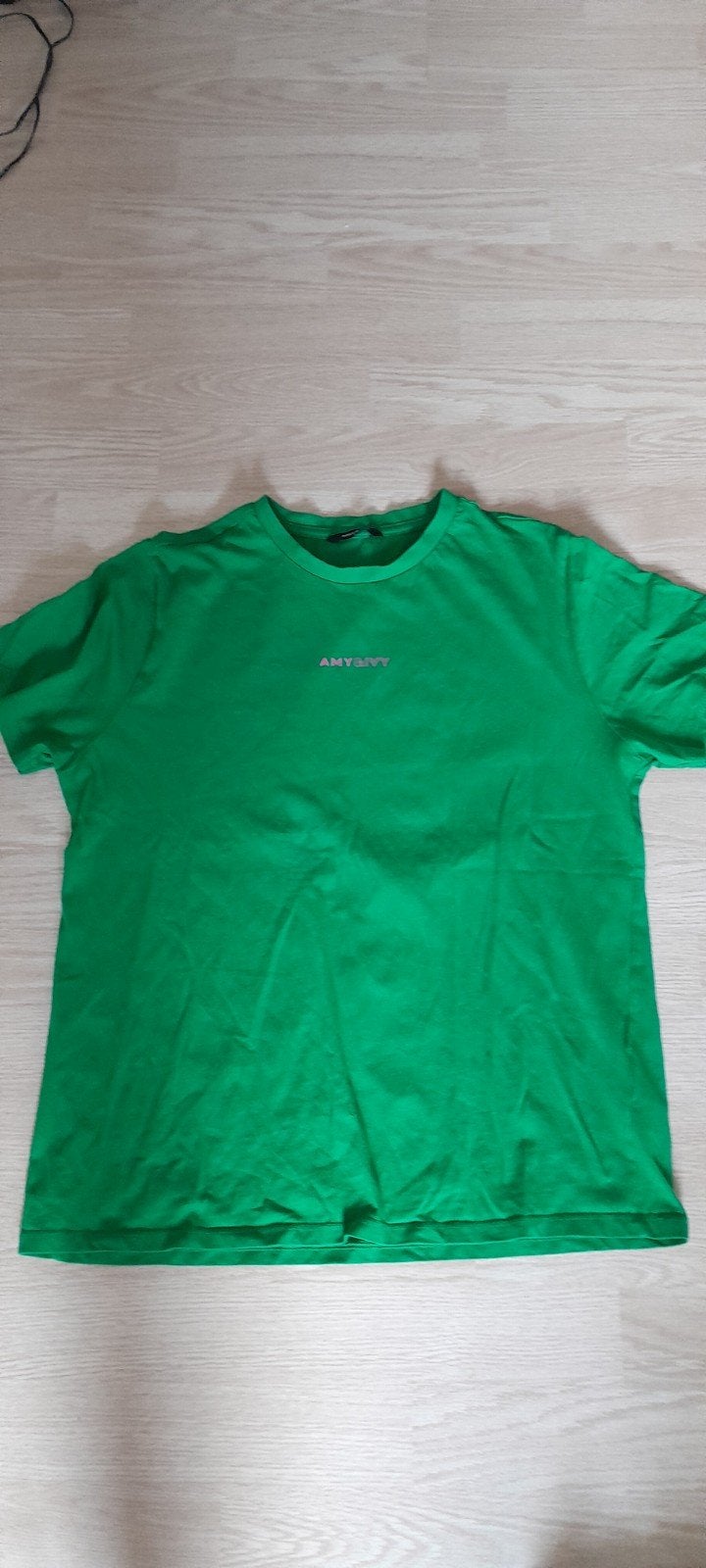 Groen T-shirt met bliksemprint - Amy & Ivy, Ophalen of Verzenden, Korte mouw, Maat 36 (S), Groen