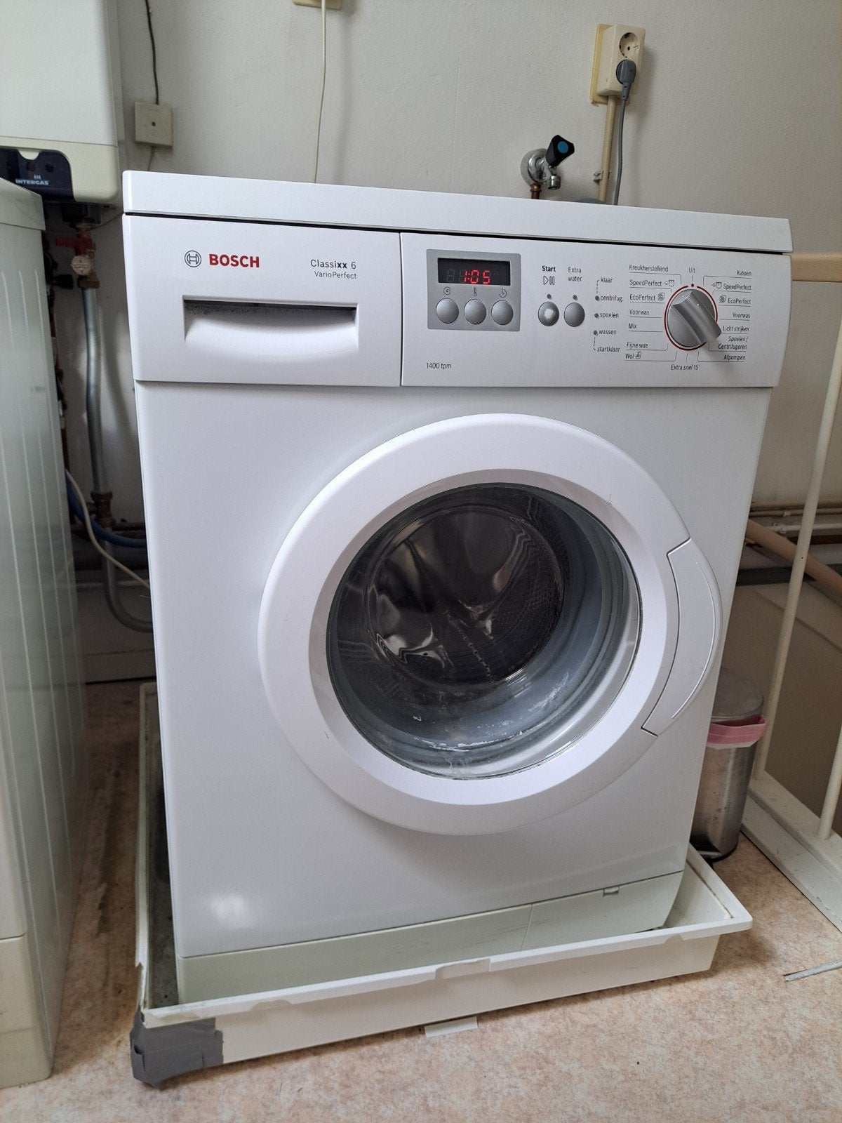 Bosch Classixx 6 VarioPerfect Wasmachine - 1400 toeren, Witgoed en Apparatuur, Ophalen, Gebruikt, Voorlader, Kort programma