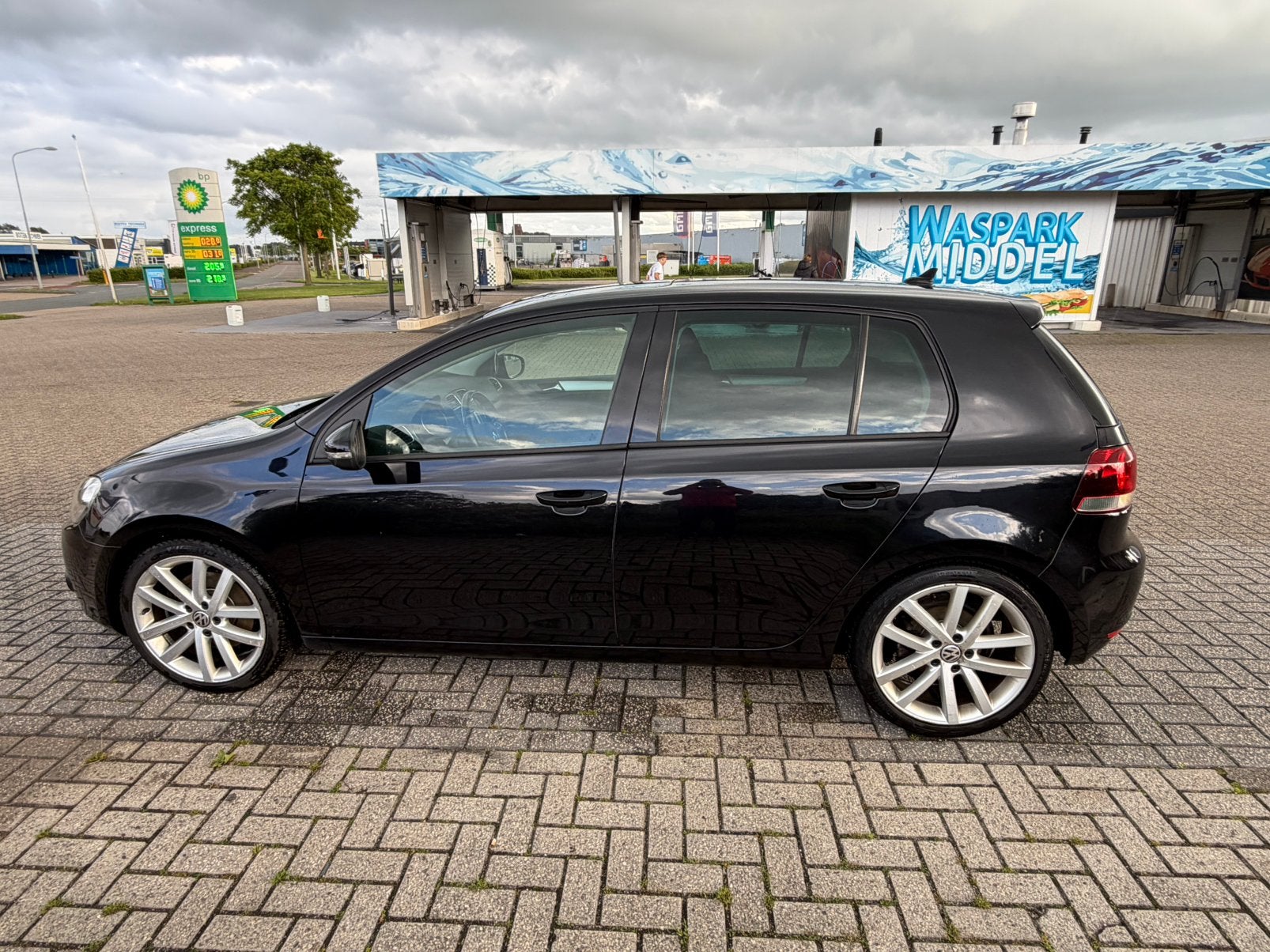 Volkswagen Golf  VI 1.4 TSI 118KW DSG 2009 Highline Zwart, Auto's, 680 kg, 4 cilinders, Zwart, Origineel Nederlands