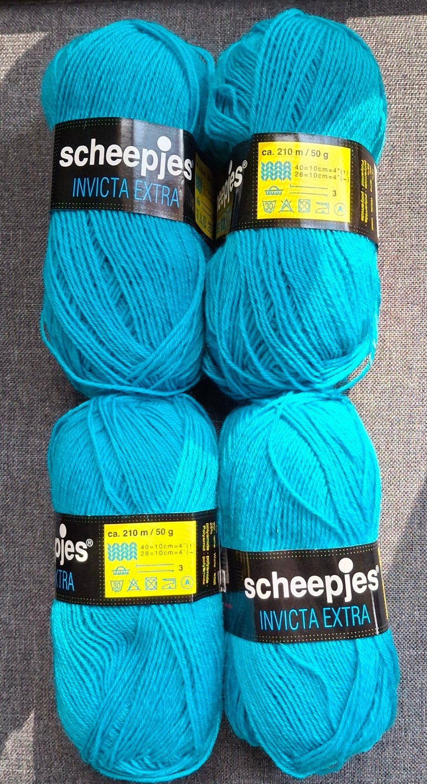4 bollen sokkenwol van Scheepjes, Verzenden, Nieuw, Breien of Haken, Wol of Garen