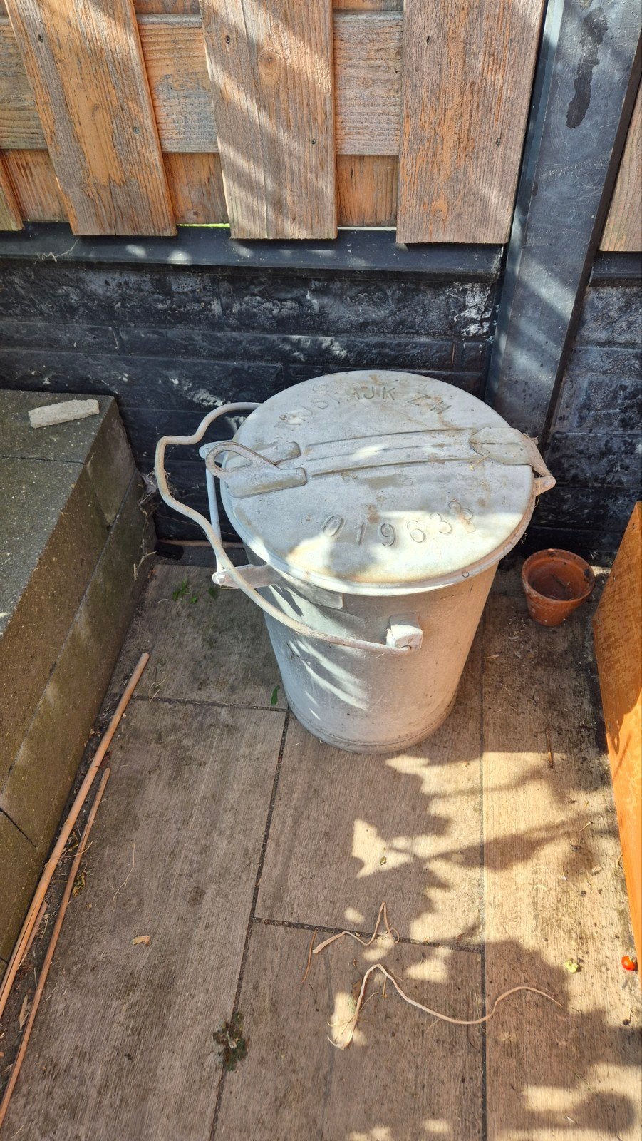 zinken vuilnisemmer Rijswijk, 40 liter of meer, Ophalen