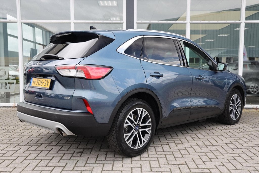 Ford Kuga 2.5 PHEV Titanium X|B&O|Camera|Stoel/Stuurverwarmi, Auto's, Gebruikt, 4 cilinders, Blauw, Origineel Nederlands