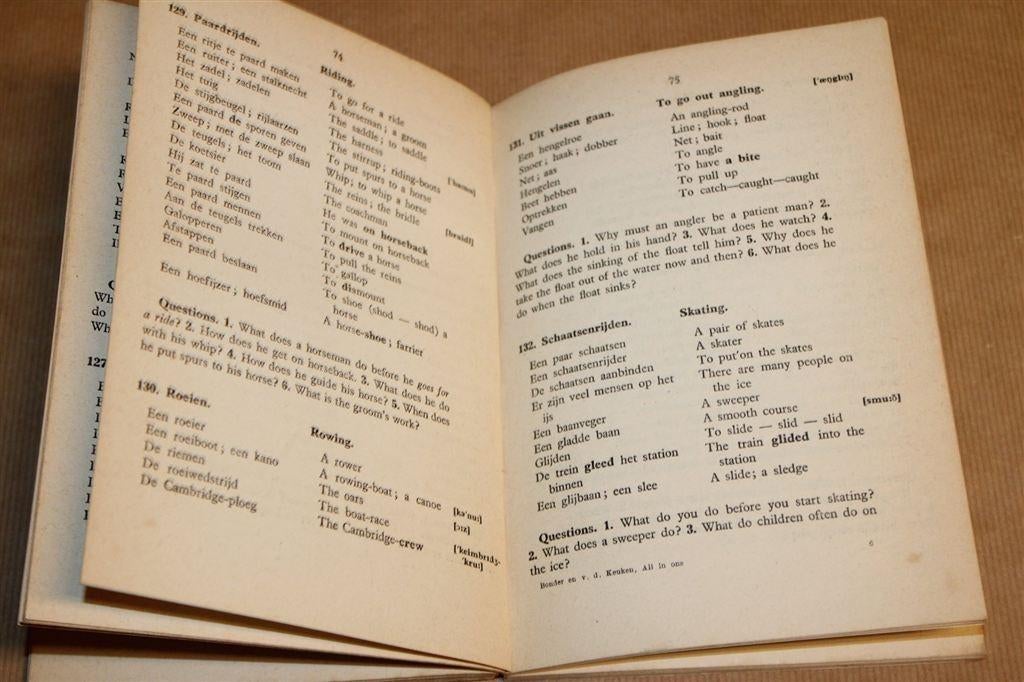 ULO All in One — Words, Idioms & Pitfalls [2e Druk 1942], Boeken, Ophalen of Verzenden, Gelezen, Van Dale