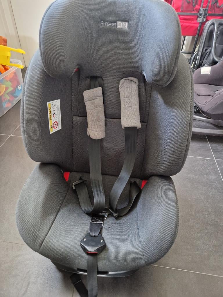 FreeON autostoel draaibaar 0-18 kg - Grijs, Kinderen en Baby's, Autostoeltjes, 0 t/m 18 kg, Verstelbare rugleuning, Ophalen, Overige merken