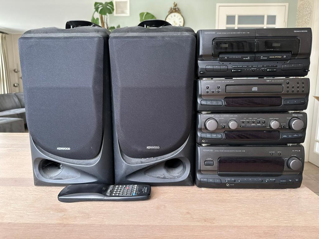 Mooie Kenwood set, Gebruikt, Cd-speler, Losse componenten, Ophalen