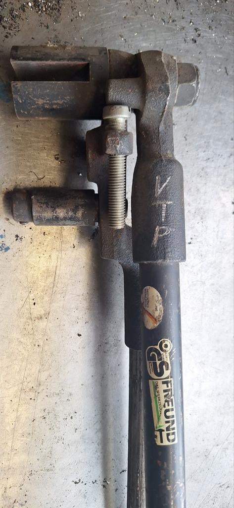 Buigtang / gootbeugel merk Freund, Ophalen, Gebruikt