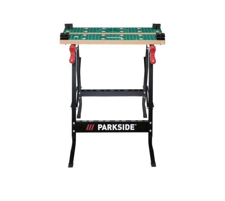 Inklapbare werkbank met MDF-blad van parkside, Ophalen, Nieuw, Inklapbaar