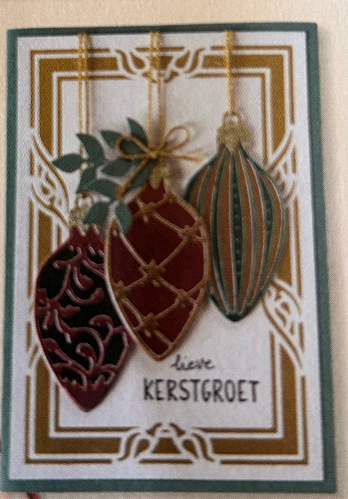 Snijmal kerstballen set (1), Ophalen of Verzenden, Nieuw, Kerst, Pons of Mal