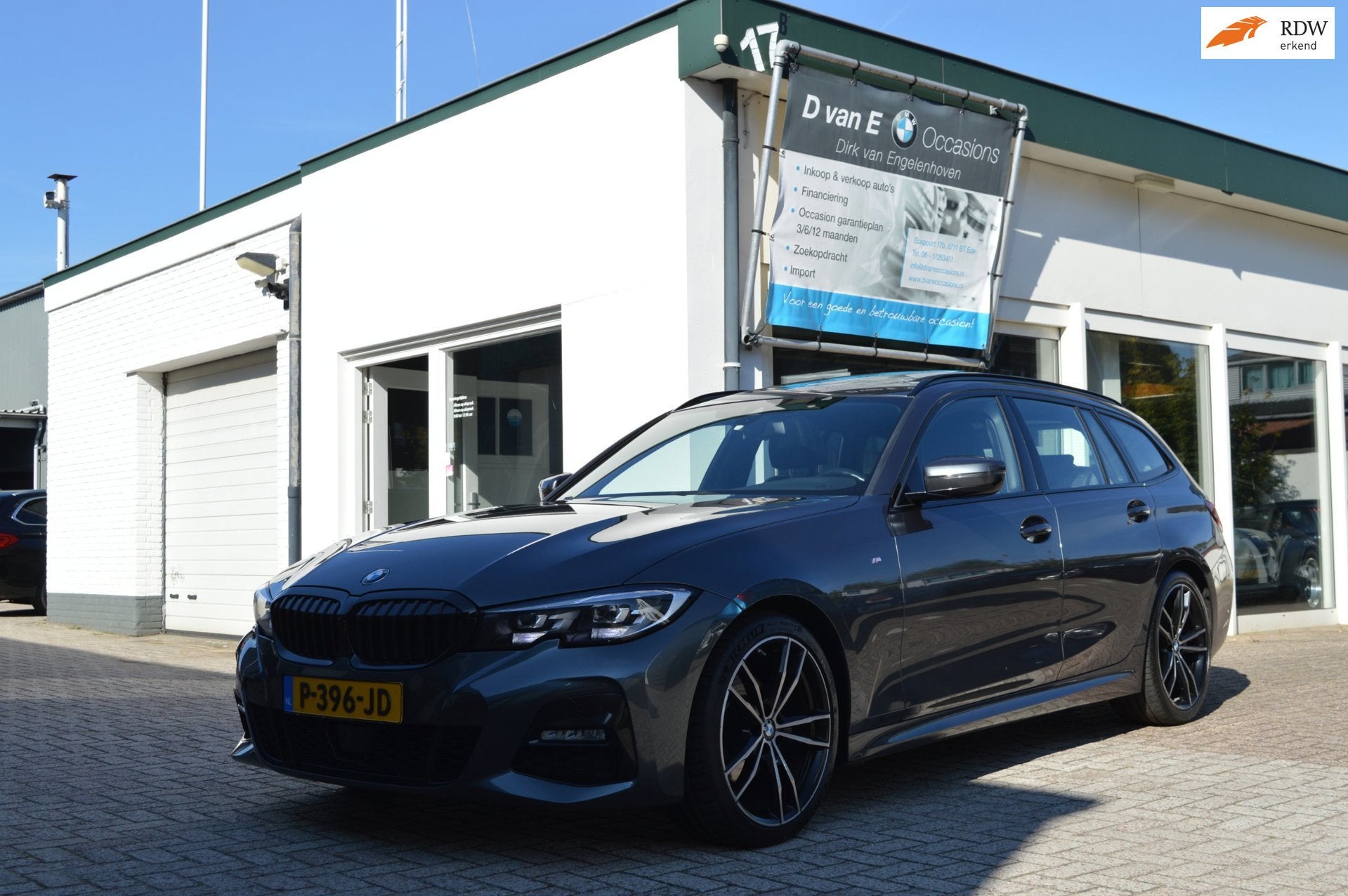 BMW 3-serie Touring 320i High Executive M-pakket Pano M spor, Auto's, Automaat, Achterwielaandrijving, 4 cilinders, 1545 kg
