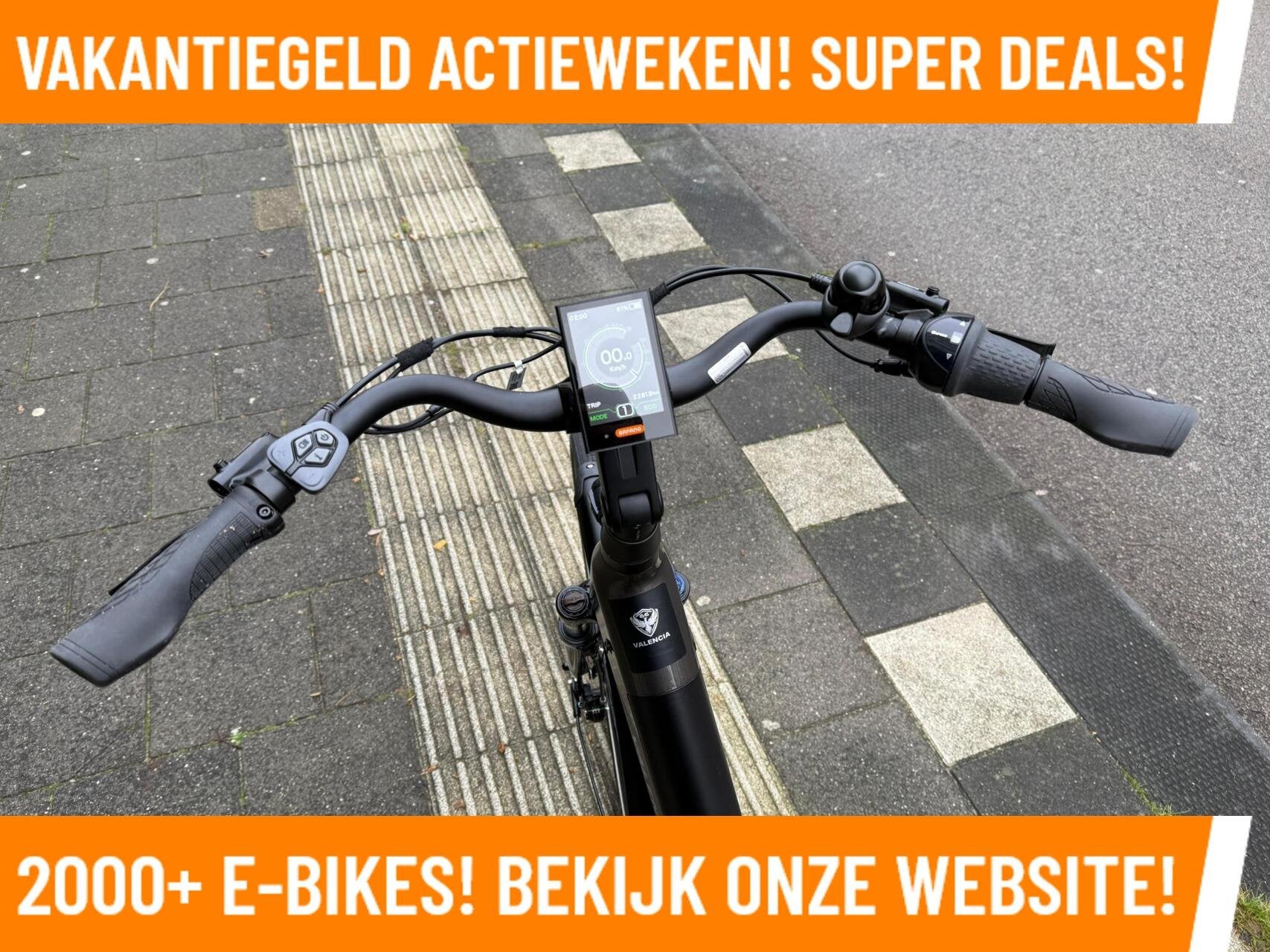 Valencia Urban Elektrische fiets met BAFANG midden motor MRA, Overige merken