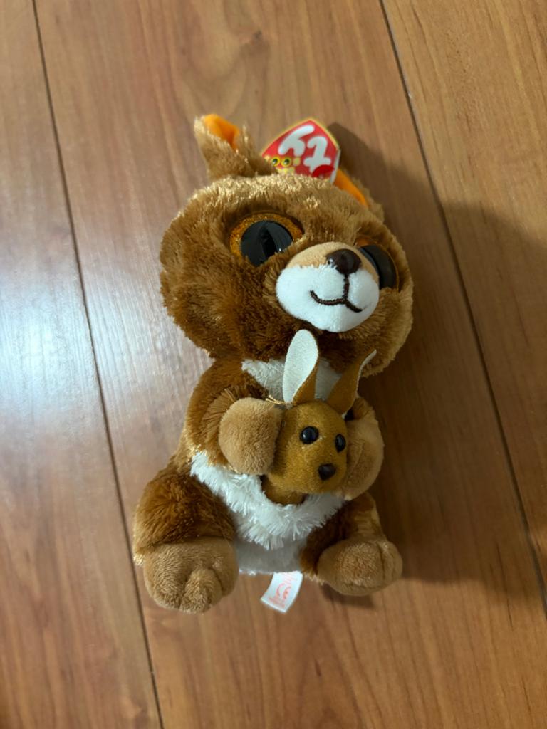 Ty Beanie Boo's Kangoeroe Kipper met baby - Nieuw met kaartj, Kinderen en Baby's, Speelgoed | Knuffels en Pluche, Overige typen