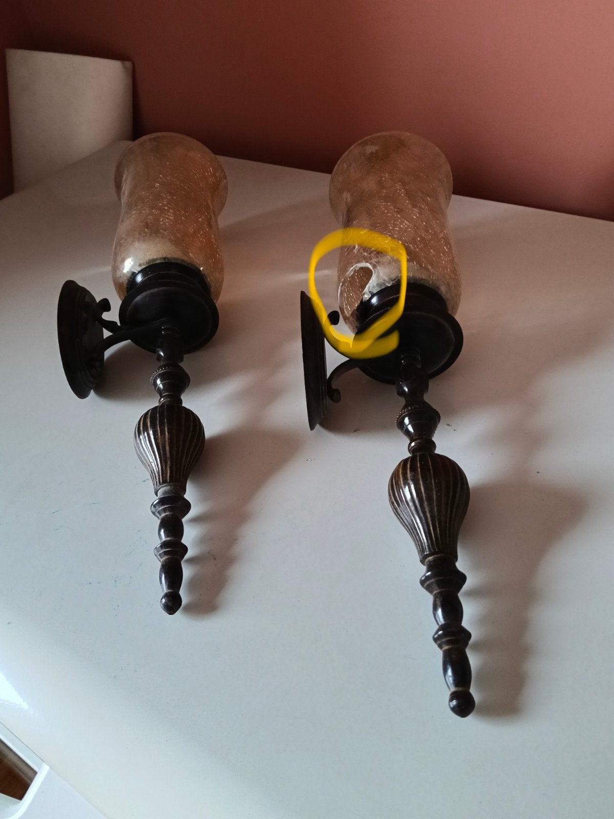 Wandlampen, Ophalen, Gebruikt
