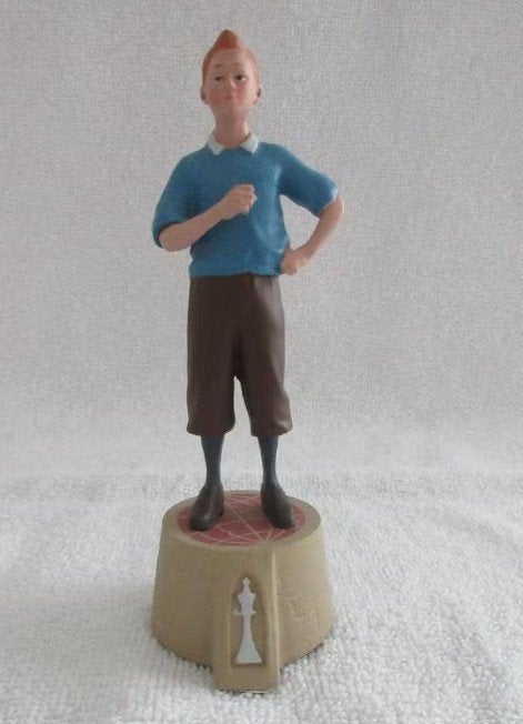 Beeldje Kuifje De schat van de Eenhoorn 2012., Ophalen of Verzenden, Kuifje, Zo goed als nieuw, Beeldje of Figuurtje