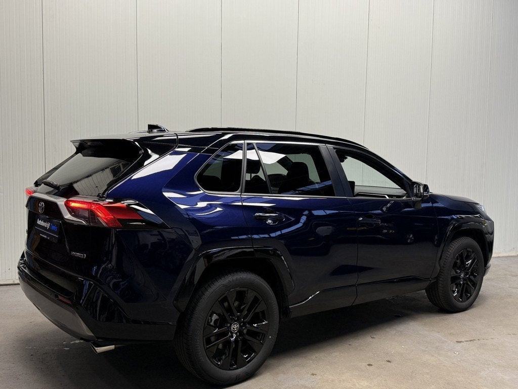 Toyota RAV4 2.5 Hybrid Style TWOTONE-LEDER-360CAMERA-JBL.S, Auto's, Toyota, 12 maanden, Gebruikt, 4 cilinders, Blauw