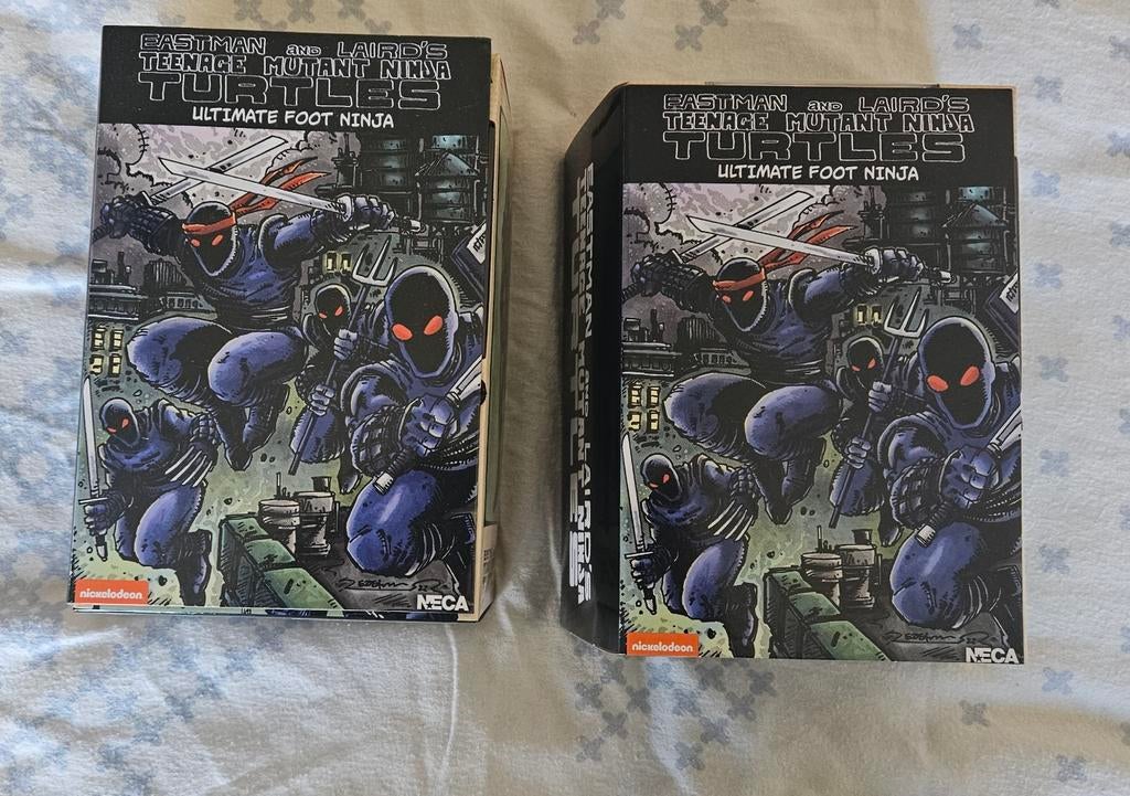 2x NECA Ultimate Foot Soldier TMNT actiefiguren, Ophalen of Verzenden, Nieuw
