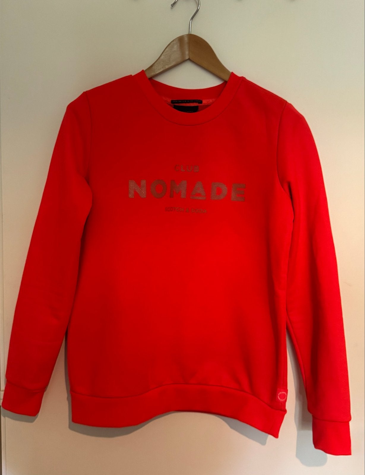 Scotch & Soda Club Nomade sweater oranje maat M / L, Ophalen of Verzenden, Zo goed als nieuw, Maat 48/50 (M), Oranje