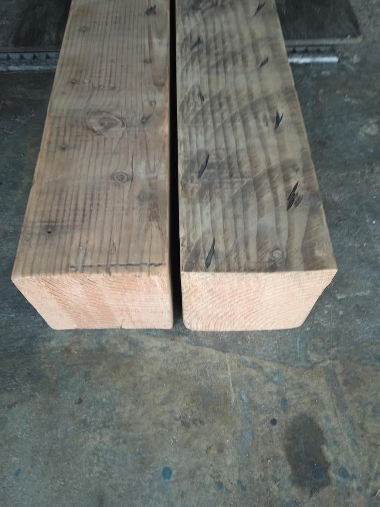 Robuuste Vuren Balken - Ideaal voor Constructie, Doe-het-zelf en Verbouw, Hout en Planken, Gebruikt, Balk, Overige houtsoorten