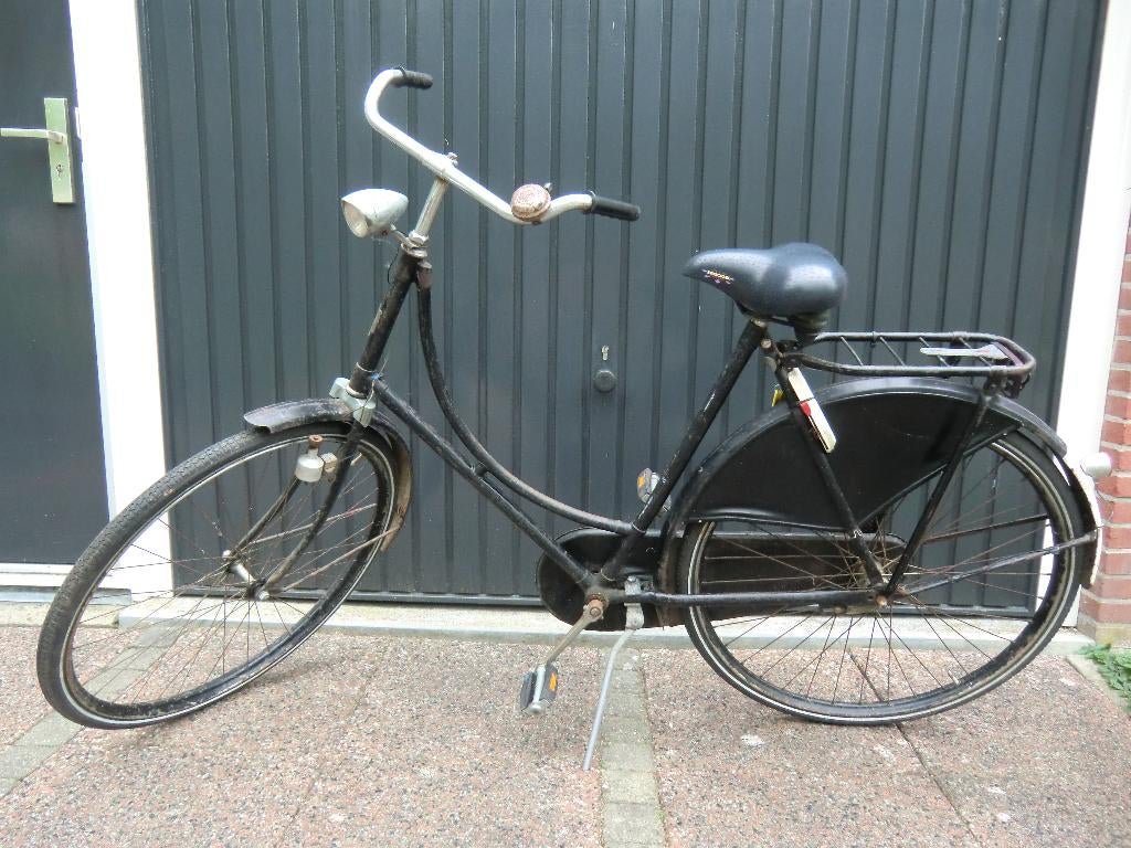 PHOENIX "Opoefiets" met framemaat 58 cm en terugtraprem, Ophalen, Terugtraprem, Gebruikt, 56 cm of meer