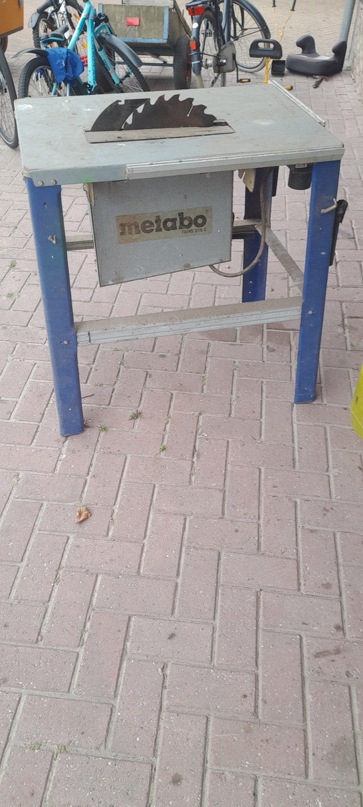 tafelzaag, Doe-het-zelf en Verbouw, Werkbanken, Ophalen of Verzenden
