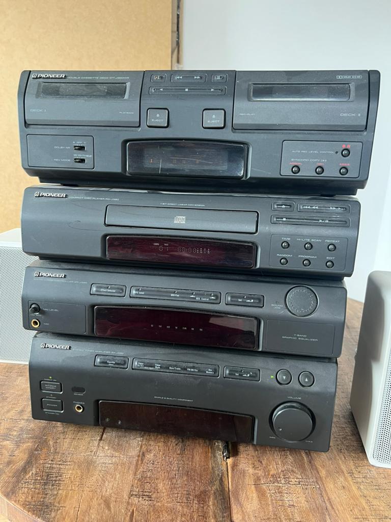 Pioneer Stereo Set: Cassettedeck, CD-speler, Tuner, Versterk, Ophalen, Gebruikt, Cassettedeck, Losse componenten