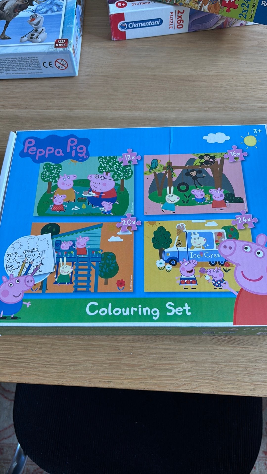 Kinder puzzels, Ophalen, 10 tot 50 stukjes, Zo goed als nieuw