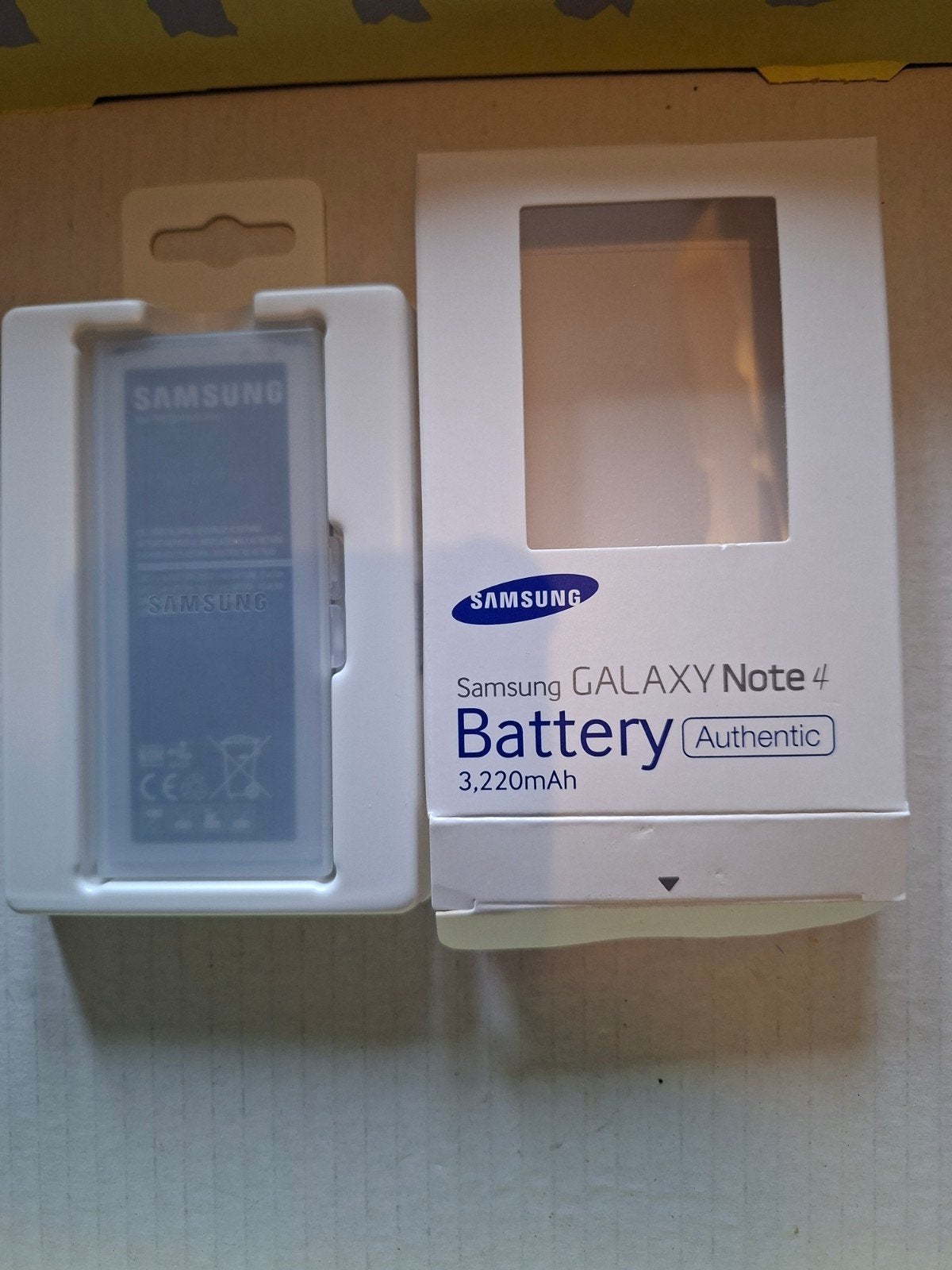 Originele Samsung Galaxy Note 4 Batterij 3220mAh, Ophalen of Verzenden