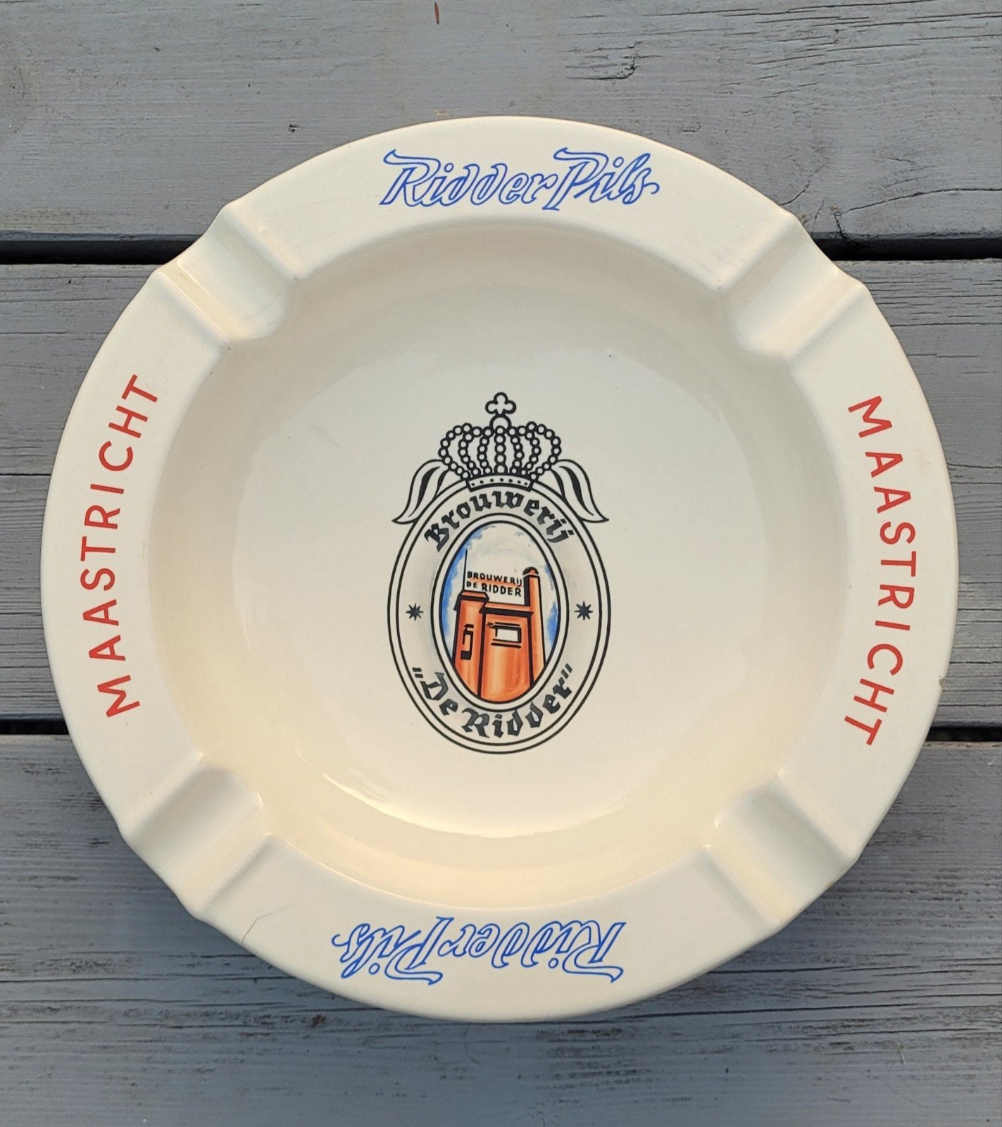 Ridder bier asbak, Verzamelen, Ophalen of Verzenden