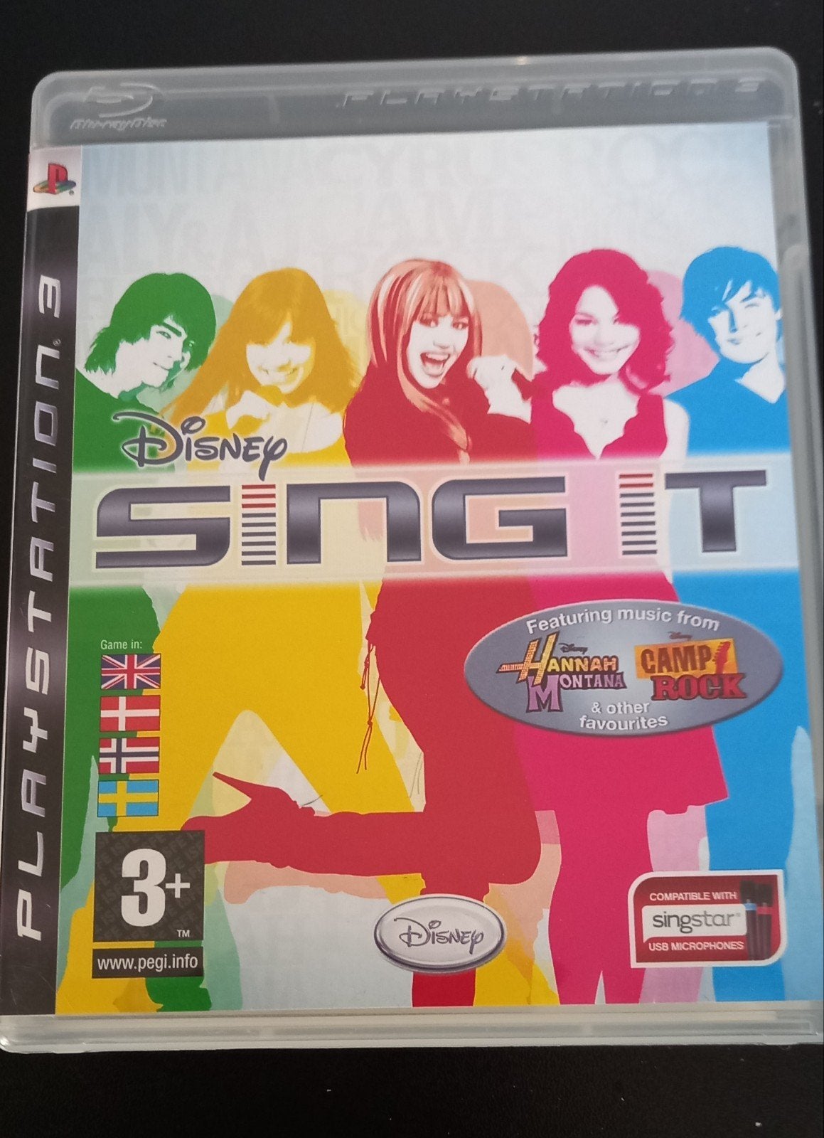 Disney Sing It & Singstar PS3 met 2 microfoons, Muziek, 2 spelers, Eén computer, Ophalen of Verzenden