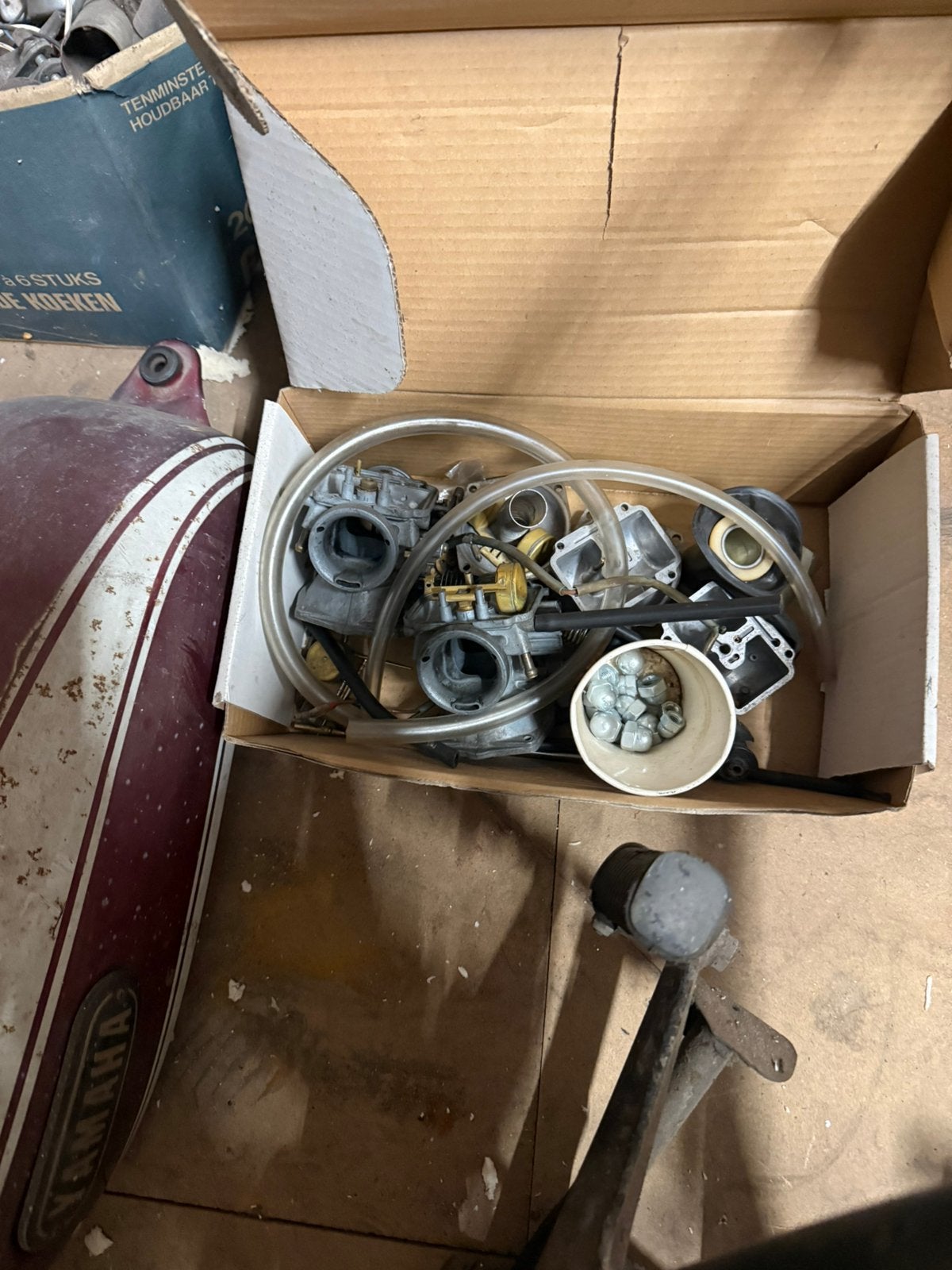 Yamaha xs2  650 bj 72 in onderdelen, Ophalen, Gebruikt