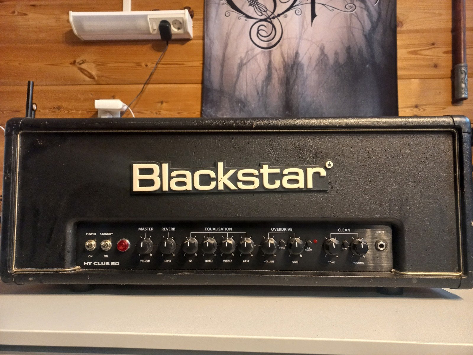 Blackstar HT Club 50 gitaarversterker (knop defect), Ophalen of Verzenden, Gebruikt, Gitaar, 50 tot 100 watt