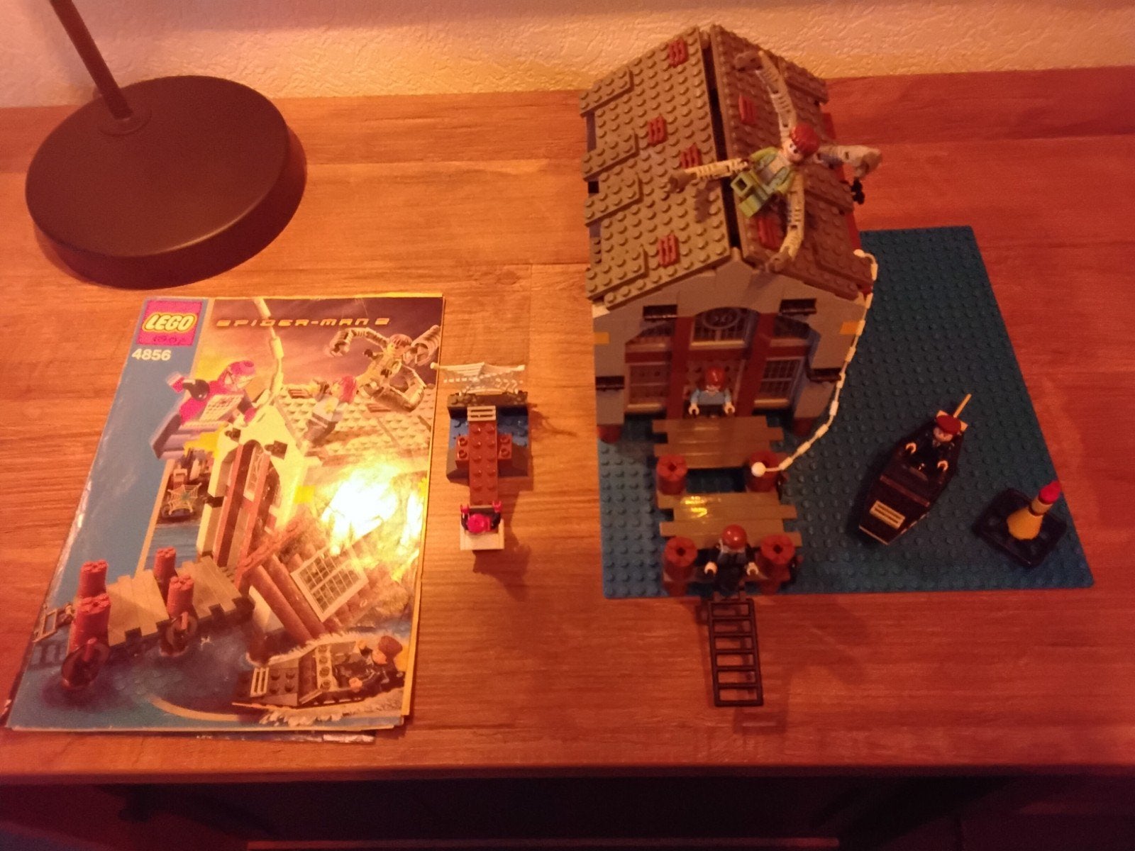 LEGO SPIDERMAN Dock Ock's Hiddingplace - 4856, Kinderen en Baby's, Ophalen of Verzenden