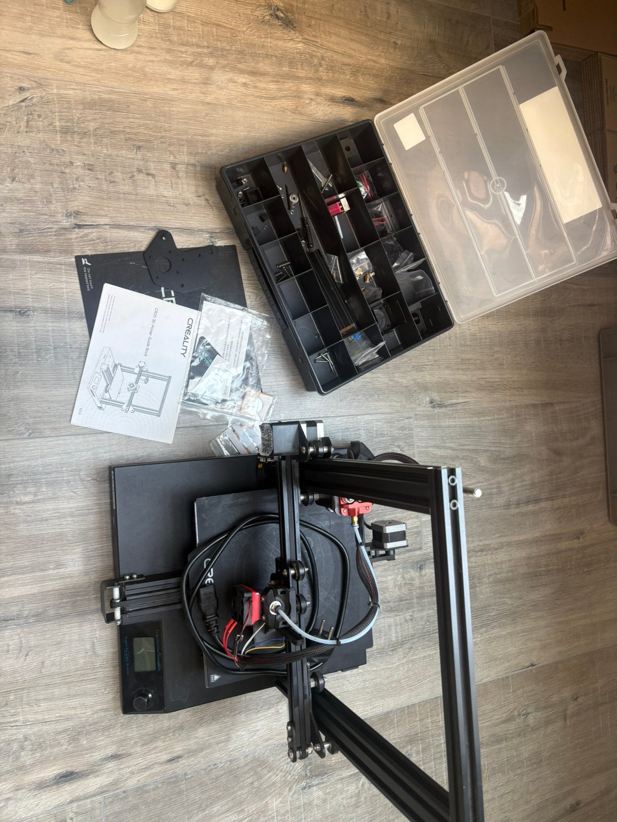 Creality CR20, aluminium Extruder en assortiment doos, Computers en Software, 3D Printers, Ophalen of Verzenden, Gebruikt, Filament