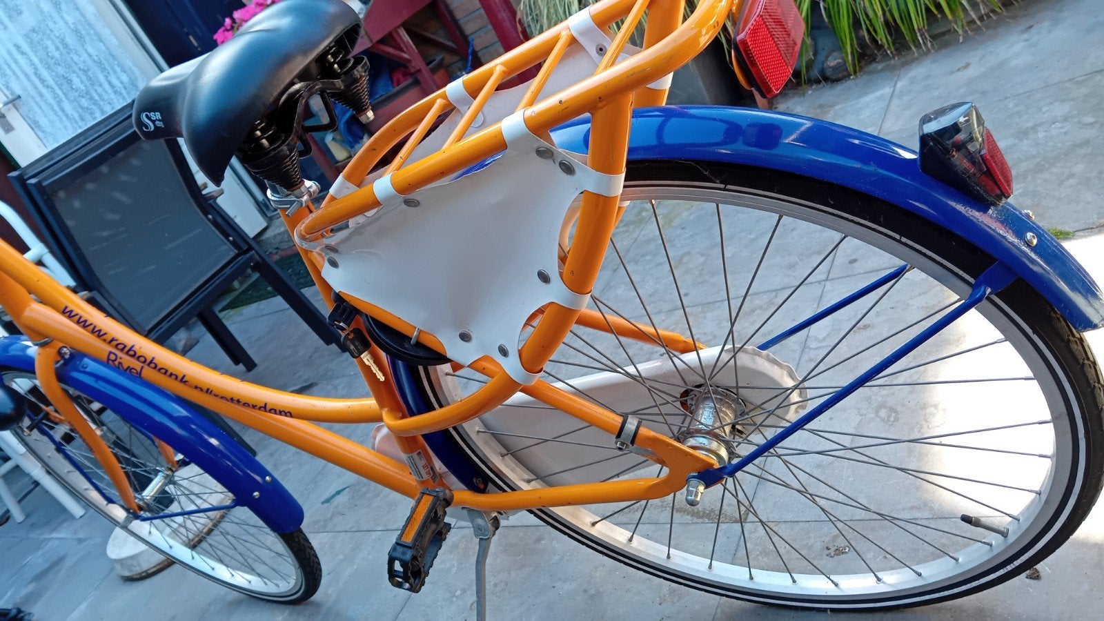 Damesfiets "Rivel ", Fietsen en Brommers, Ophalen, Terugtraprem, Zo goed als nieuw, Dames