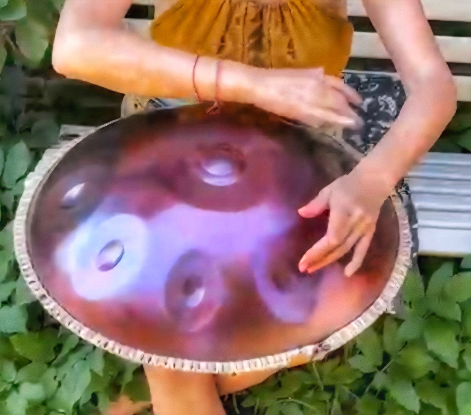 Handpan, Ophalen, Nieuw, Melodische percussie