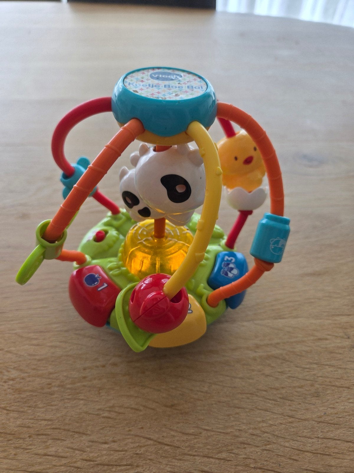 VTech Koetje Boe Bal - Interactief babyspeelgoed, Ophalen of Verzenden, Gebruikt, Overige typen, Met licht