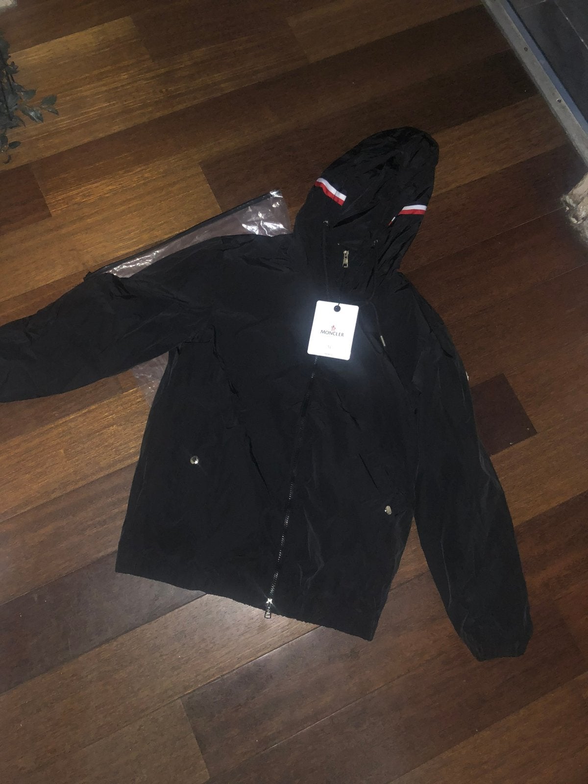 Moncler jas, Verzenden, Nieuw, Maat 56/58 (XL), Zwart
