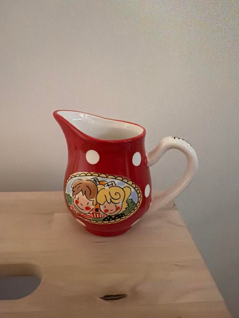 Rood melkkannetje Blond Amsterdam - Nieuwstaat, Blond Amsterdam, Keramiek, Overige typen, Nieuw