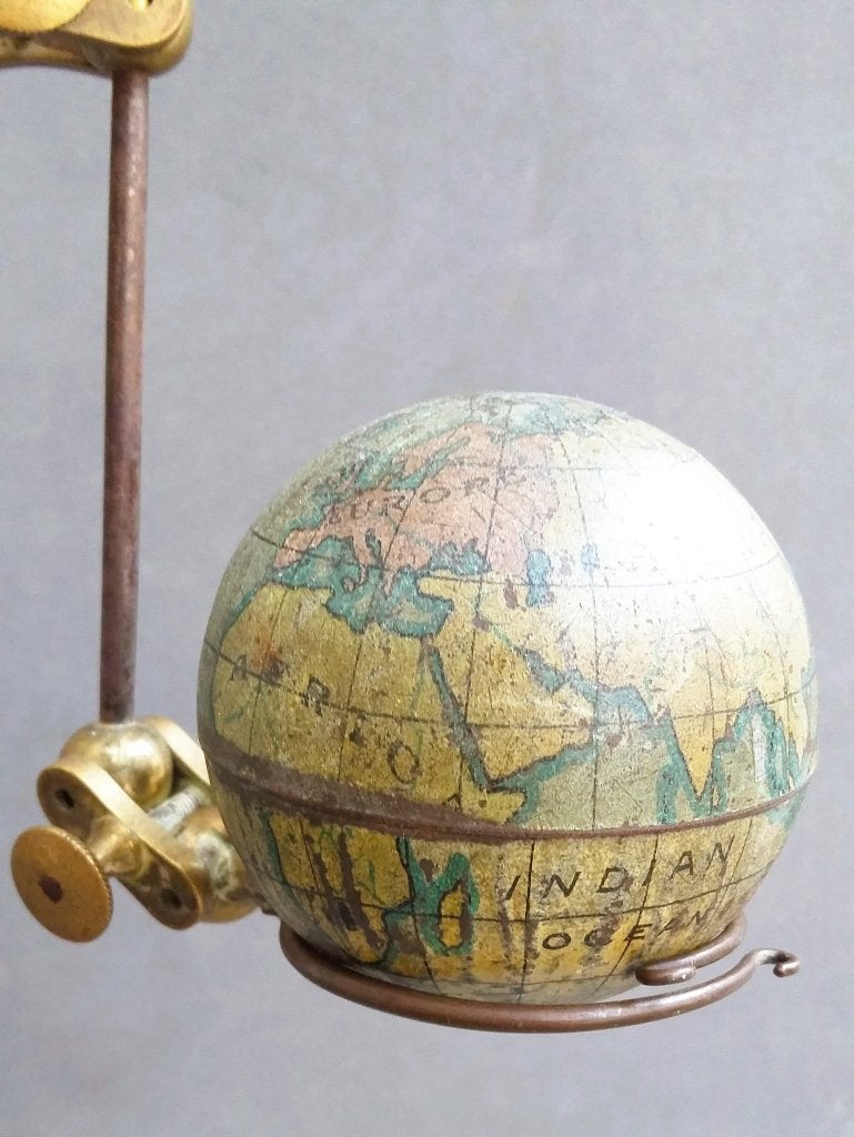 1880-1900 Wetenschappelijk Instrument Planetarium Wetenschap, Ophalen of Verzenden