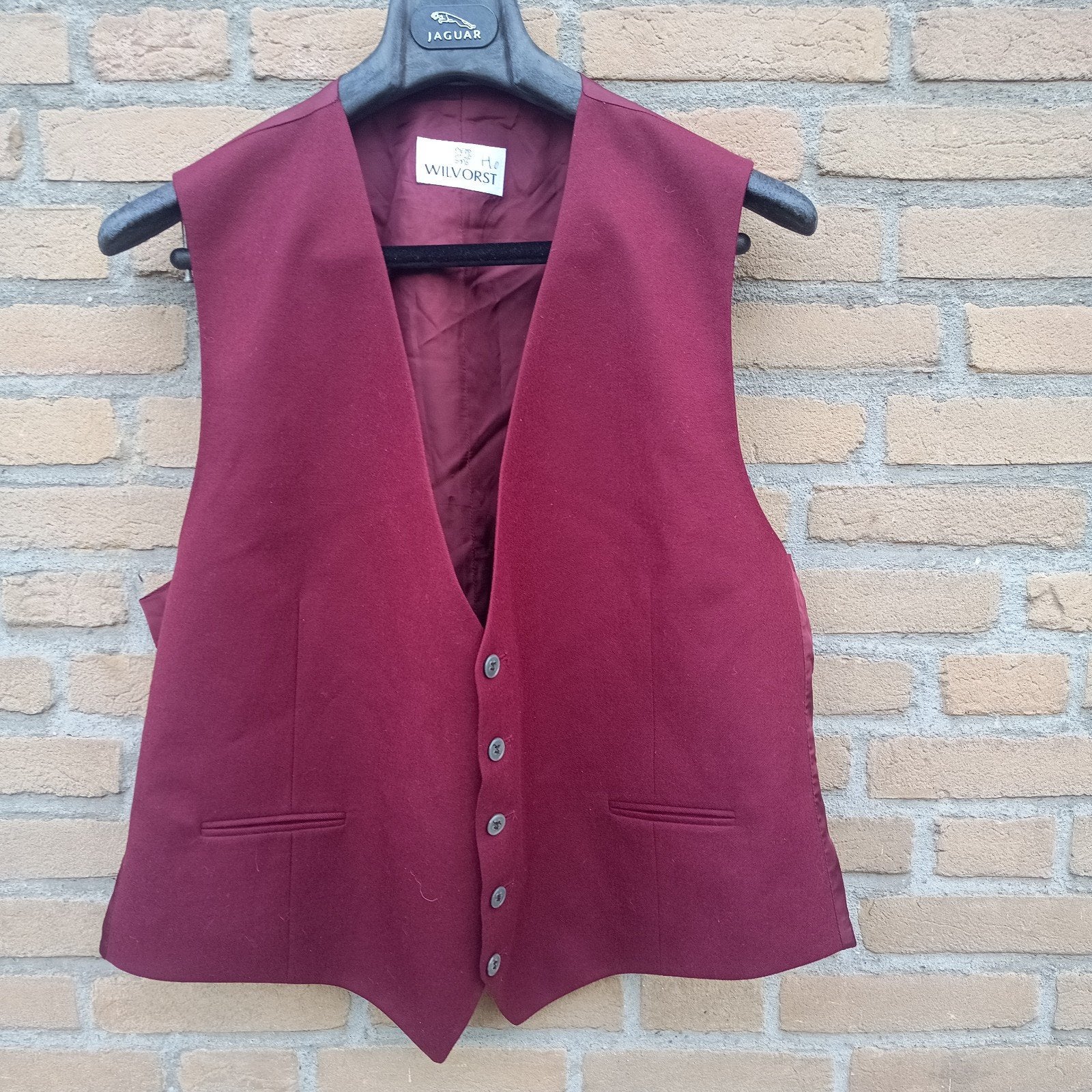 Tiroler XL 56 cm  trachten gilet wol Oktoberfest, Kleding | Heren, Ophalen of Verzenden, Gedragen, Maat 56/58 (XL), Wilvorst