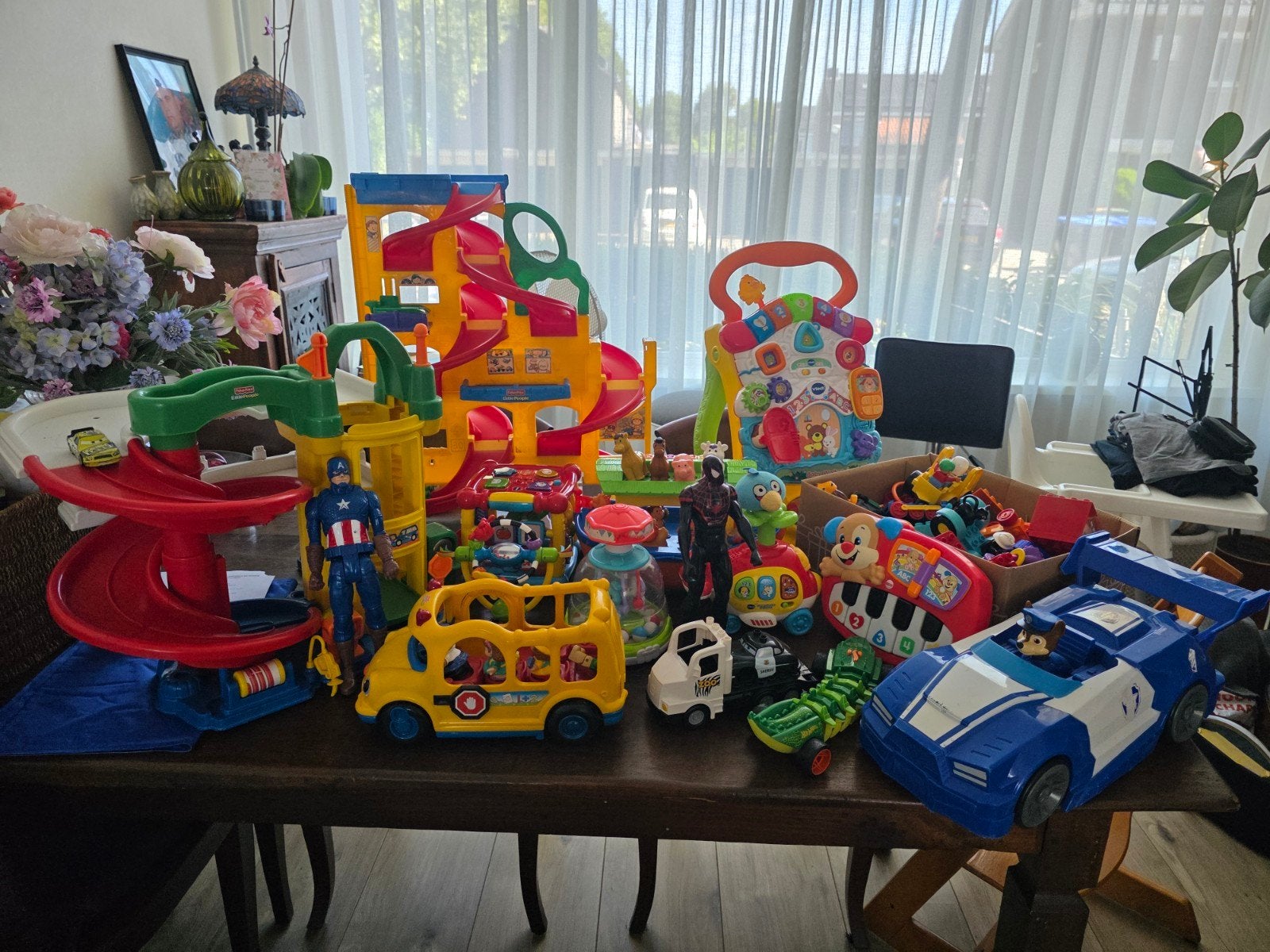 Grote speelgoedpartij: VTech, Fisher-Price, DUPLO en meer!, Ophalen, Gebruikt, Jongen of Meisje