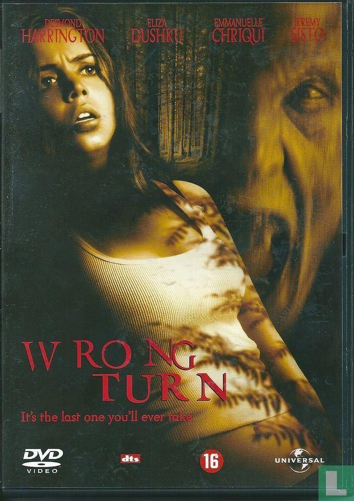 Wrong Turn, Vanaf 16 jaar, Ophalen of Verzenden, Zo goed als nieuw, Slasher
